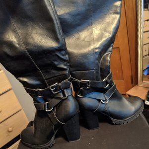 Zigisoho High Heeled Knee High Boots